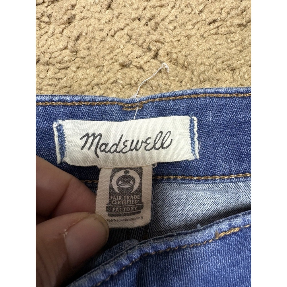 Madewell Curvy Roadtripper Jegging Jeans Women 32 Skinny Hi-Rise Preppy - Picture 2 of 12